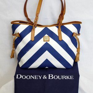 DOONEY & BOURKE Chevron Tassel Tote